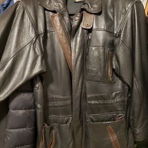 Noe leather jacket